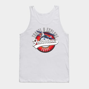 travel explore fabulous Egypt Tank Top